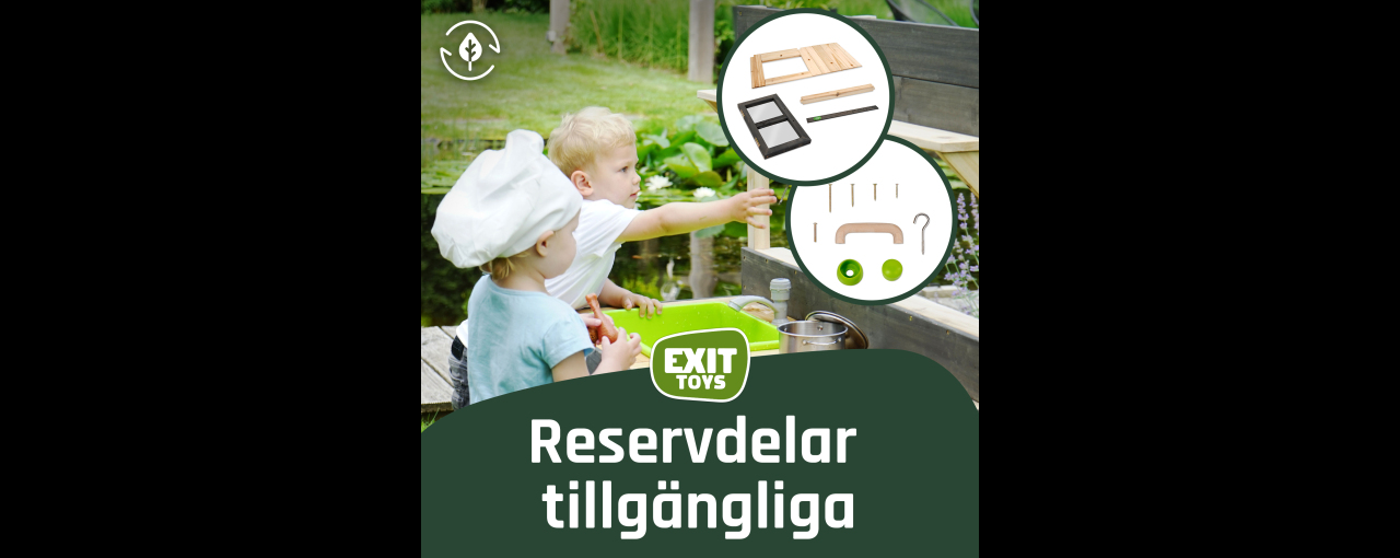 Material och f&ouml;rpackningar hos EXIT Toys | H&aring;llbarhet