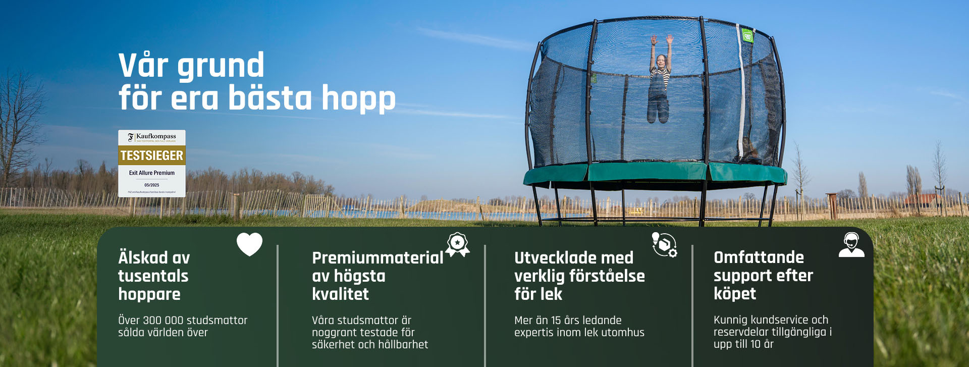 T&auml;nker du k&ouml;pa en studsmatta? | Stort urval