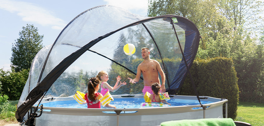 Rent poolvatten l&auml;ngre