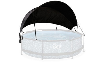 Solsegel för pool