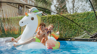 Vilket vatten ska du fylla poolen med?