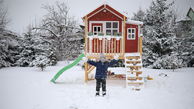 Why play outside in the Winter?