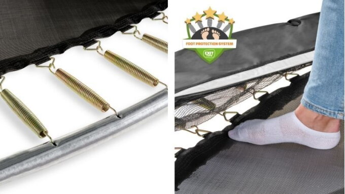 EXIT Allure Premium trampoline wint Kaufkompass test