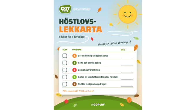 H&ouml;stlov hemma: 5 utomhuslekar f&ouml;r tr&auml;dg&aring;rden
