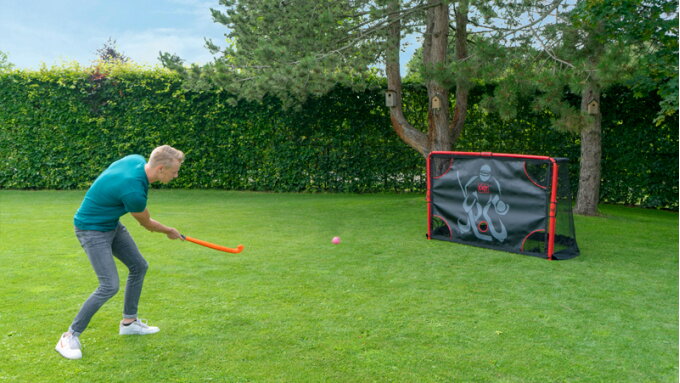 Practice your hockey skills with EXIT Toys!