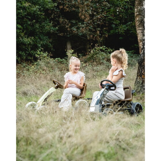 EXIT Foxy gokart f&ouml;r barn svart | pedalgokart fr&aring;n 2 &aring;r