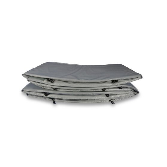 EXIT padding InTerra ground level trampoline ø427cm - grey