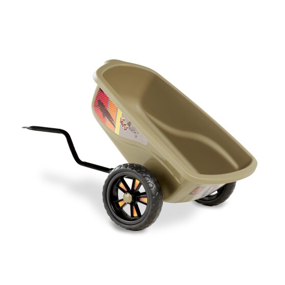 EXIT Foxy Expedition pedal go-kart trailer - dark green