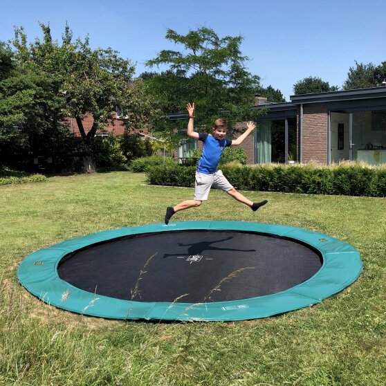 EXIT Supreme ground trampoline ø305cm - grey
