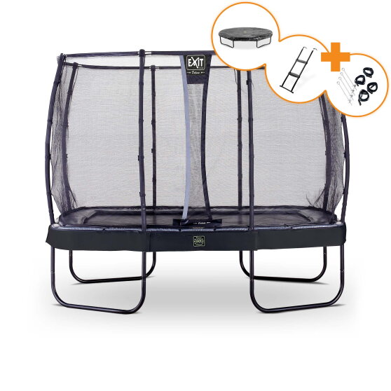 EXIT Elegant Premium studsmatta komplett set 214x366cm - svart