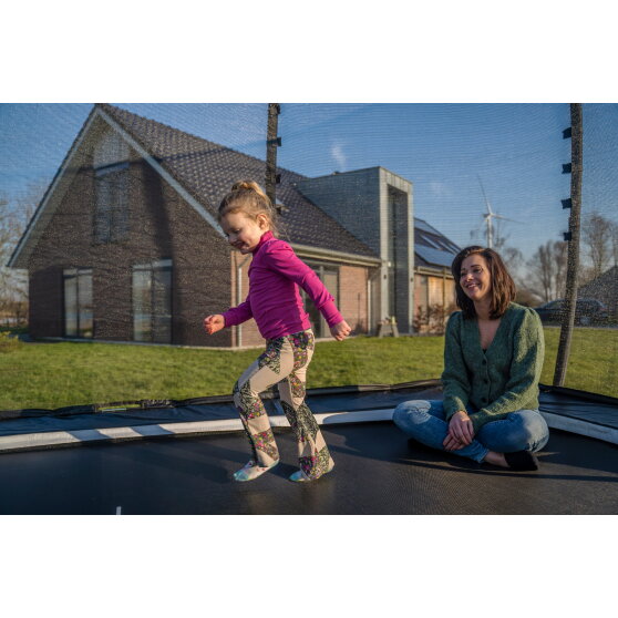 EXIT Allure Premium studsmatta 244x427cm - svart