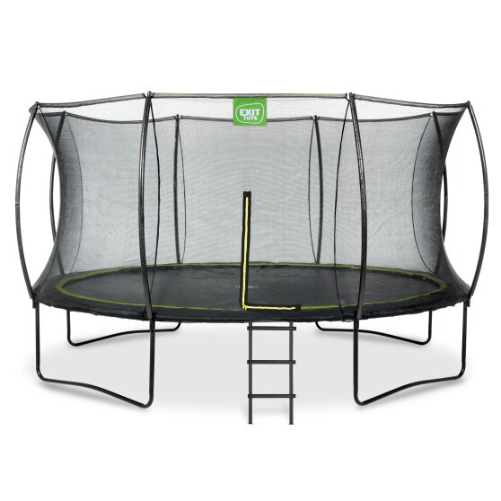 EXIT Silhouette studsmatta ø427cm med stege - svart