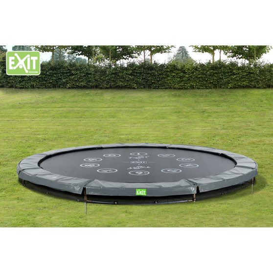 12.61.10.01-exit-twist-ground-trampoline-o305cm-green-grey-7
