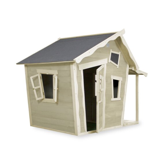 EXIT Crooky 150 wooden playhouse - grey-beige