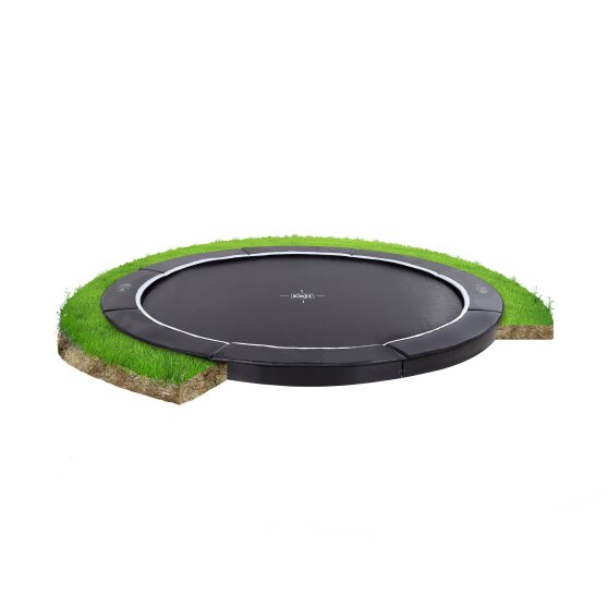 EXIT Supreme ground trampoline ø366cm - black