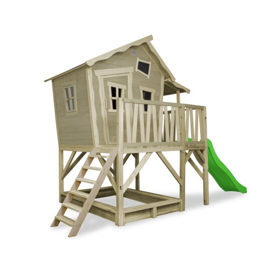 EXIT Crooky 550 wooden playhouse - grey-beige