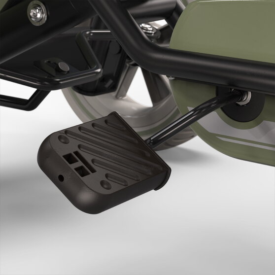 EXIT Foxy gokart för barn grön | pedalgokart från 2 år