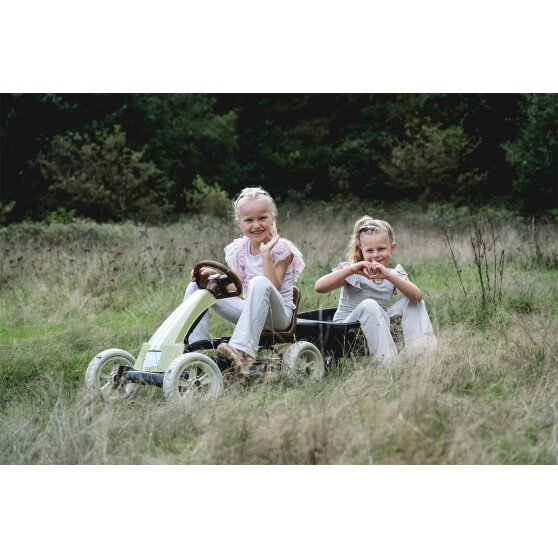 EXIT Foxy gokart f&ouml;r barn gr&ouml;n | pedalgokart fr&aring;n 2 &aring;r