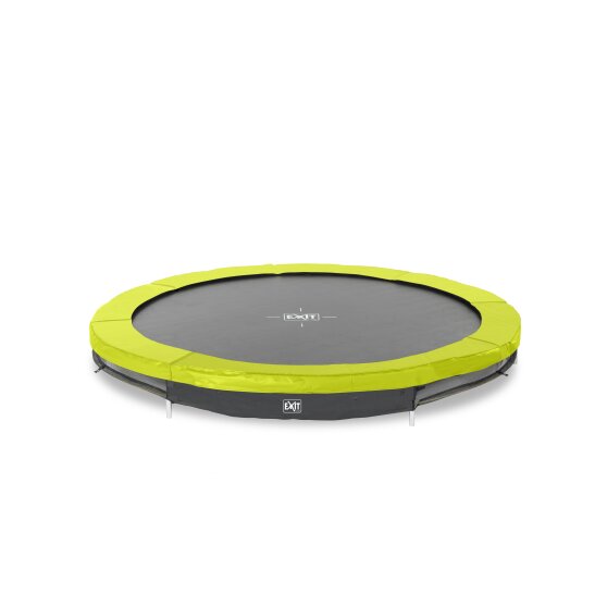 EXIT Silhouette ground trampoline ø244cm - green