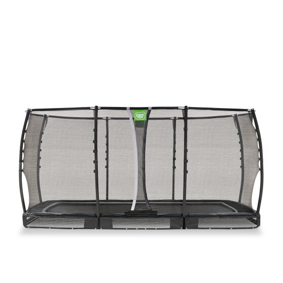 EXIT Allure Premium nedgrävd studsmatta 244x427cm - svart