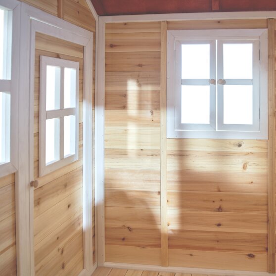 EXIT Loft 300 lekstuga av trä - naturfärgad