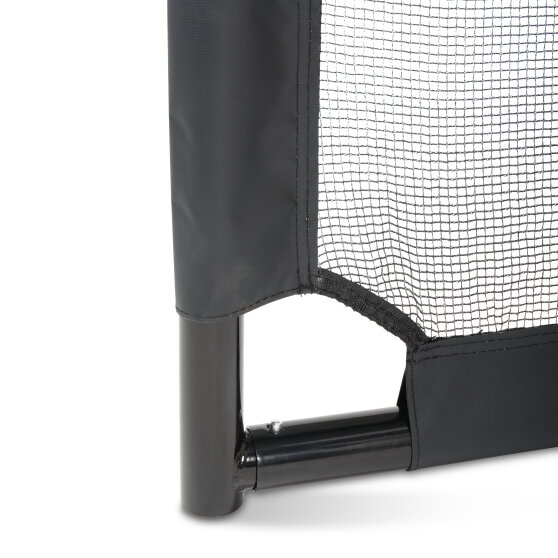 EXIT Coppa fotbollsmål av stål 220x170cm - svart