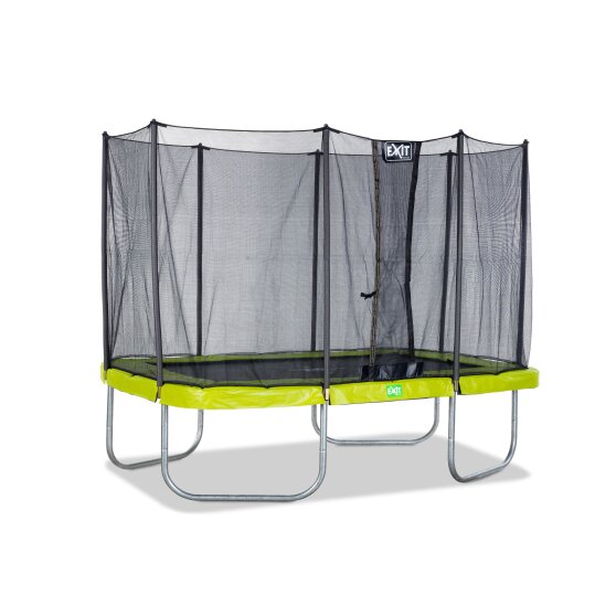 EXIT Twist trampoline 214x305cm - green/grey