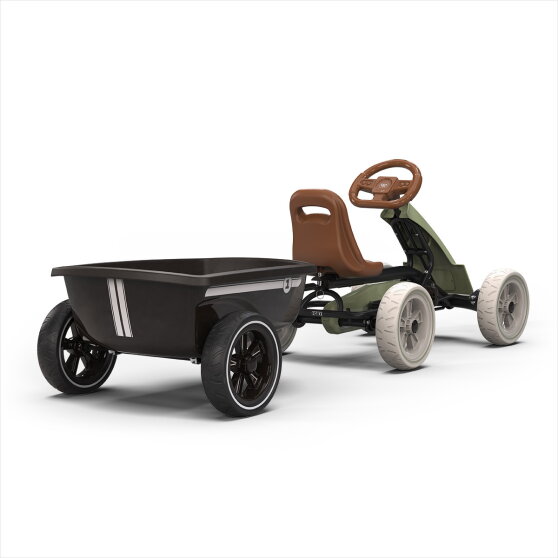 EXIT Foxy gokart med sl&auml;p f&ouml;r barn gr&ouml;n | fr&aring;n 2 &aring;r