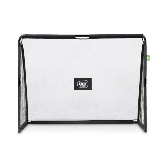 EXIT Coppa fotbollsm&aring;l av st&aring;l 220x170cm - svart