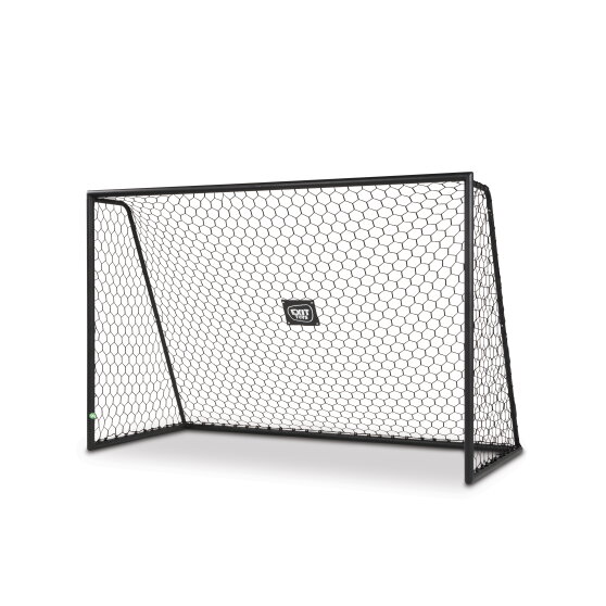 EXIT Scala fotbollsmål av aluminium 300x200cm - svart