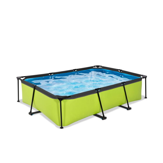 EXIT Lime pool 300x200x65cm med filterpump - gr&ouml;n