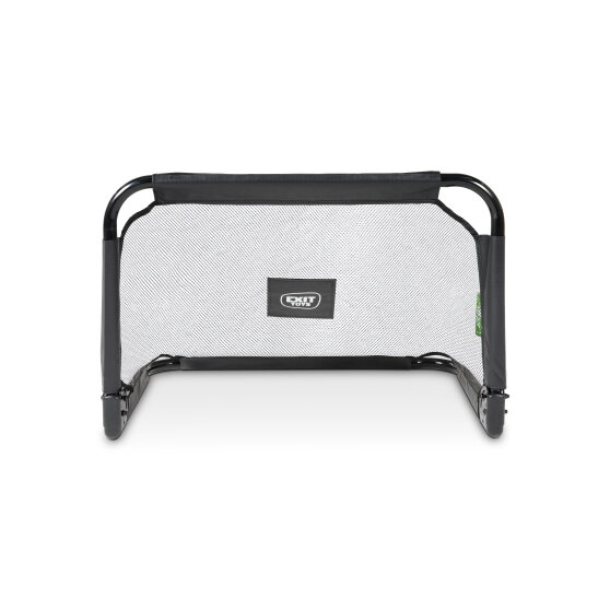 EXIT Pico fotbollsm&aring;l av st&aring;l 90x60cm (set om 2) - svart