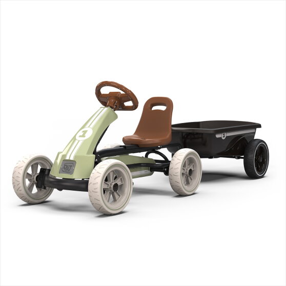 EXIT Foxy gokart med sl&auml;p f&ouml;r barn gr&ouml;n | fr&aring;n 2 &aring;r