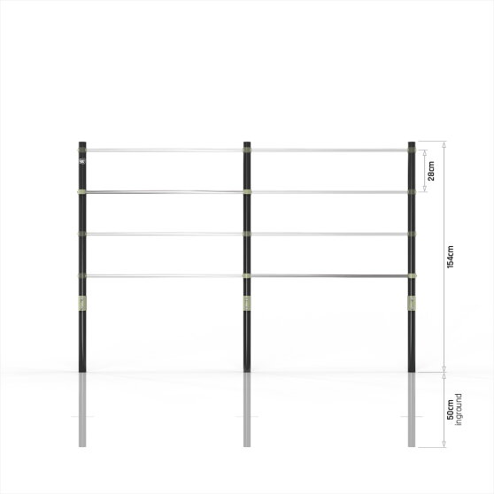 EXIT Ivy dubbla gymnastikst&auml;llningar