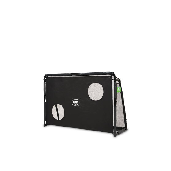 EXIT Maestro fotbollsmål av stål 180x120cm - svart