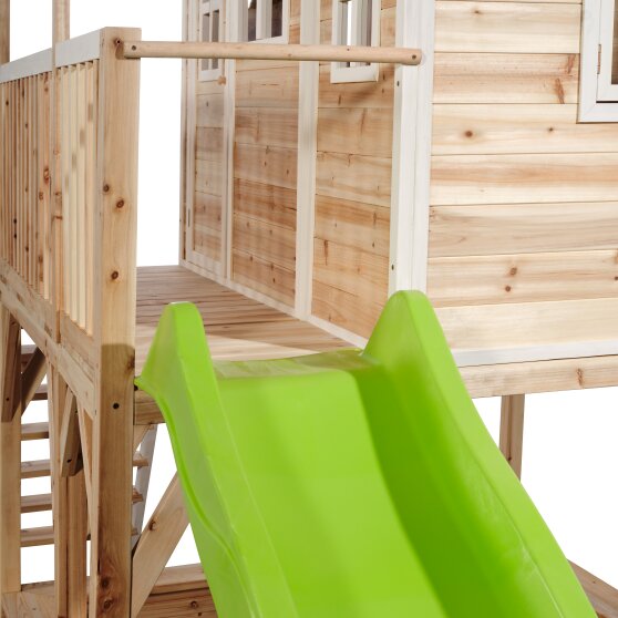 EXIT Loft 750 lekstuga av trä - naturfärg