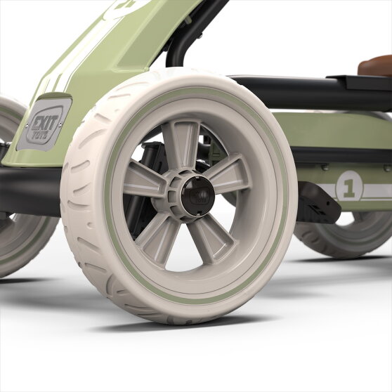 EXIT Foxy gokart för barn grön | pedalgokart från 2 år