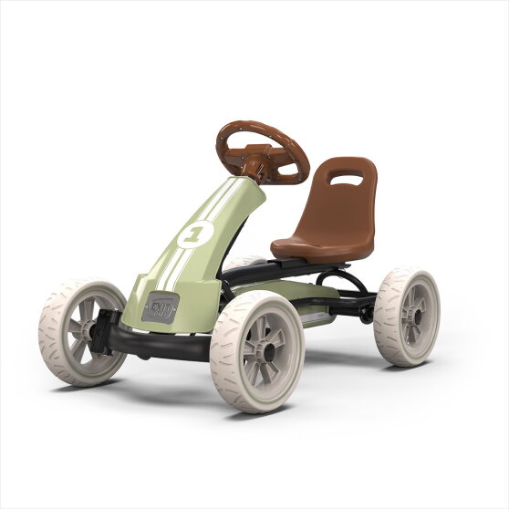 EXIT Foxy gokart f&ouml;r barn gr&ouml;n | pedalgokart fr&aring;n 2 &aring;r