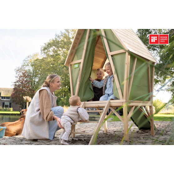 Yuki 300 lekstuga med rutschkana EXIT Toys