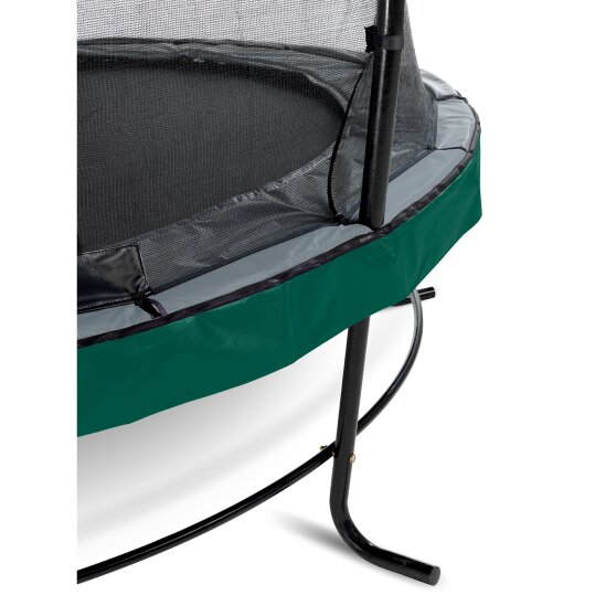 EXIT Elegant trampoline ø366cm with Economy safetynet - green
