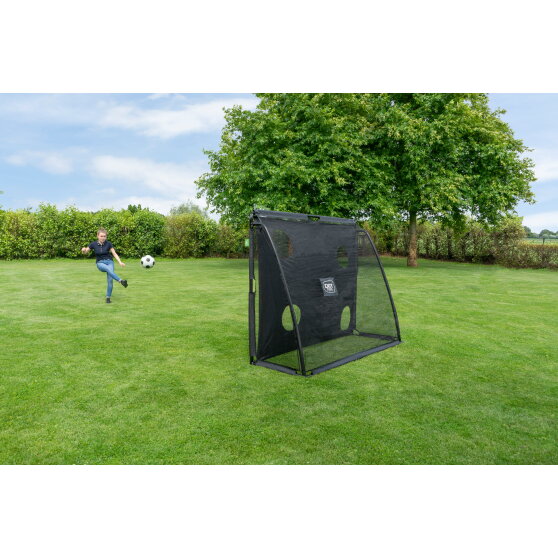EXIT Coppa fotbollsmål av stål 220x170cm - svart