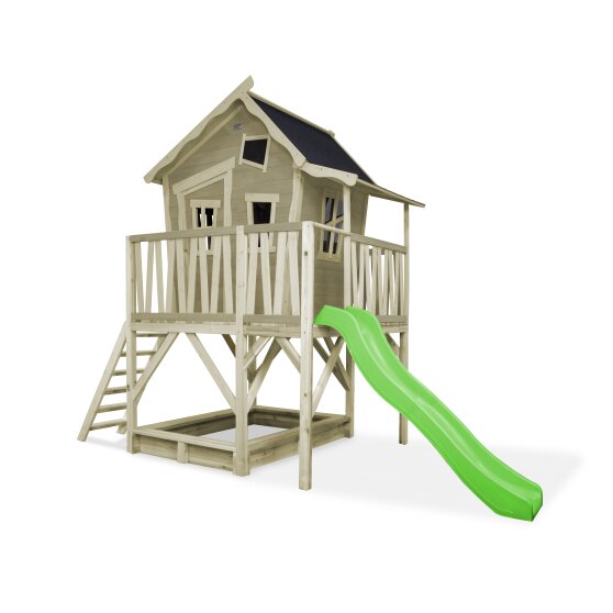 EXIT Crooky 550 wooden playhouse - grey-beige