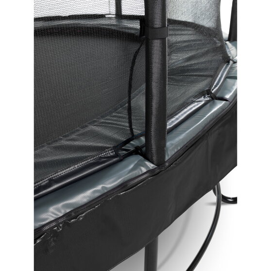 EXIT Elegant Premium studsmatta komplett set ø253cm - svart