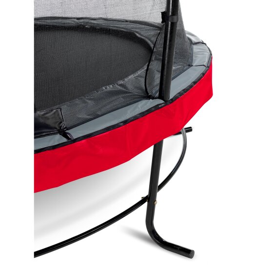 EXIT Elegant trampoline ø305cm with Economy safetynet - red