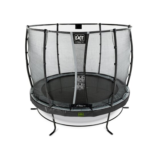 EXIT Elegant Premium trampoline ø305cm with Deluxe safetynet - black