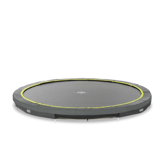 EXIT Silhouette ground trampoline ø366cm - black