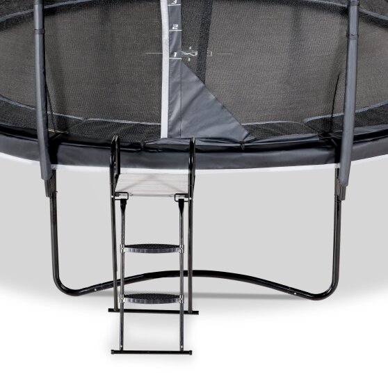 EXIT trampoline platform with ladder for frame height of 80-95cm