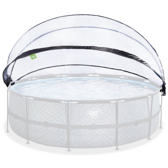 EXIT pooltak ø450cm - även för Intex/Bestway - universell