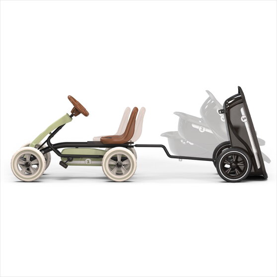 EXIT Foxy gokart med sl&auml;p f&ouml;r barn gr&ouml;n | fr&aring;n 2 &aring;r
