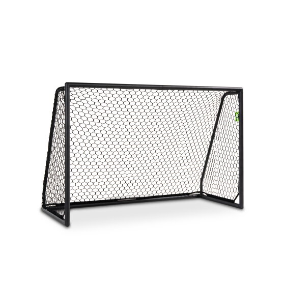 EXIT Scala fotbollsmål av aluminium 180x120cm - svart